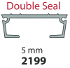 8221994308 Keith Walking Floor Plank / Slat 5mm/97mm Ribbed Double Seal 13.3m Length Supplied without endcap or seal.