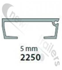 8222504404 Keith Walking Floor Plank or Slat 5mm 2250 (Smooth) Single Seal 13500mm