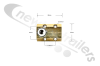 06613501 Keith Walking Floor RFII Check Valve Adapter Block R2DX01