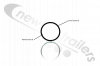 84392160 Keith Walking Floor Workhorse Ram / Cylinder 8-224 O-Ring Backup