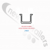 2469 Keith® 2469 Aluminum Channel Sub Deck For Hold Down Splash Bearing