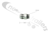 84684900 Keith Walking Floor RFII control Valve Straight Fitting.