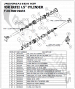 09819801 Keith Walking Floor RF2 DX  UNVL Seal Kit For 3.5" Cylinder