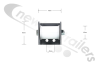 06250301 Keith Walking Floor® CleanSweep Roller Assembly