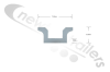 06529601 Keith Walking Floor V18 Weld on end cap - 5" & 5.25"