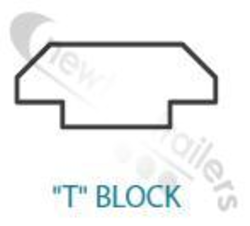 04767401  Keith Walking Floor T Block Bearing 97mm