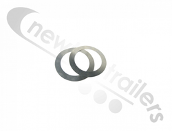 06336102 Keith Walking Floor Workhorse Ram / Cylinder shim double For Horizontal Bolt Mounting Series.