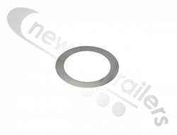 06260904 Keith Walking Floor Workhorse Ram / cylinder shim M16x50 Bolt for Horizontal Bolt Mounting Series.