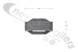 0300309  Keith Walking Floor 24 Plank / Slat Bearing 97mm (62mm)