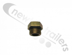84686900 Keith Walking Floor Workhorse Ram / Cylinder O-Ring Hex Plug.