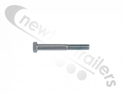 87008530 Keith Walking Floor Workhorse on/off Ball Valve 10mm x 50mm Hex Bolt.
