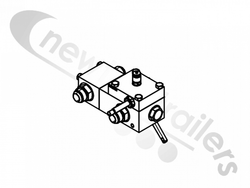 06525902 Keith Walking Floor KFD - Electric On/Off Ball Valve Assembly