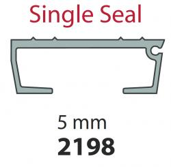 8221984308 Keith Walking Floor Plank / Slat 5mm/97mm Ribbed Single Seal 13.3m Length Supplied without seal or endcap.