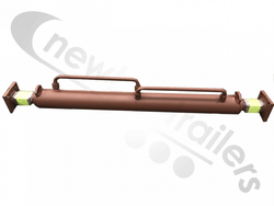 10423501 Keith Walking Floor Cylinder Assembly 3.0 Inch JIC X-Over Running Floor II