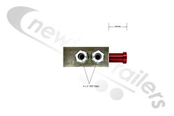 02552702 Keith Walking Floor® RFII Control Valve Load / Unload Assembly Metric