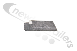 23x09467501/1x09489101 Keith Walking Floor Plank Slat End Cap Aluminium 97mm Keith Logo (x24)