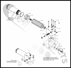 84382200 Keith® Walking Floor KFD & Workhorse Switching Valve O-Ring.