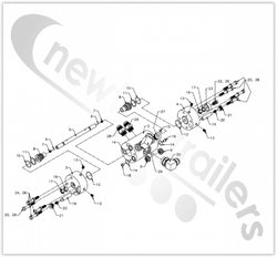 84376200 Keith Walking Floor KFD & RFII Switching valve O-Ring 111.