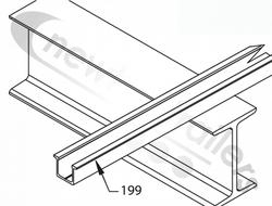 2469 Keith® 2469 Aluminum Channel Sub Deck For Hold Down Splash Bearing