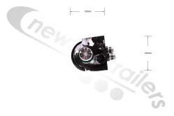 04626101 Keith Walking Floor Workhorse Ram / Cylinder No.1 Vertical Mount