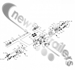 03888902 Keith® Walking Floor RFII & Workhorse Switching Valve Assembly