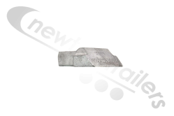 04574001 Keith Walking Floor Plank Slat End Cap Aluminium 97mm Keith Logo Double Seal (x1)